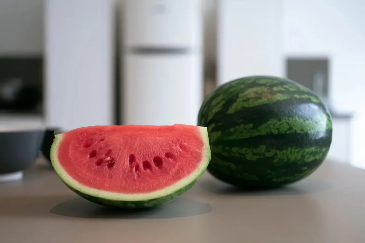 Cómo conservar la sandía fresca: entera o cortada