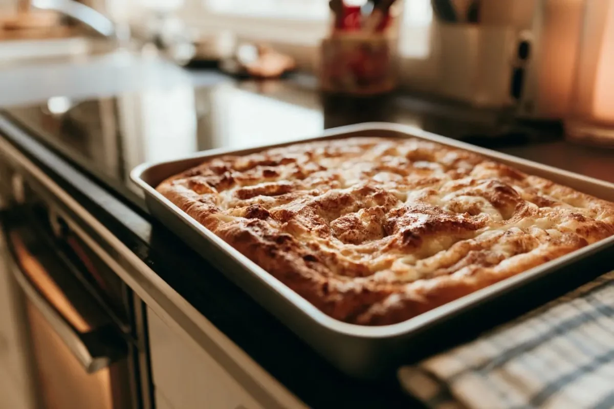 Focaccia de canela: la mejor alternativa a las brioches caseras