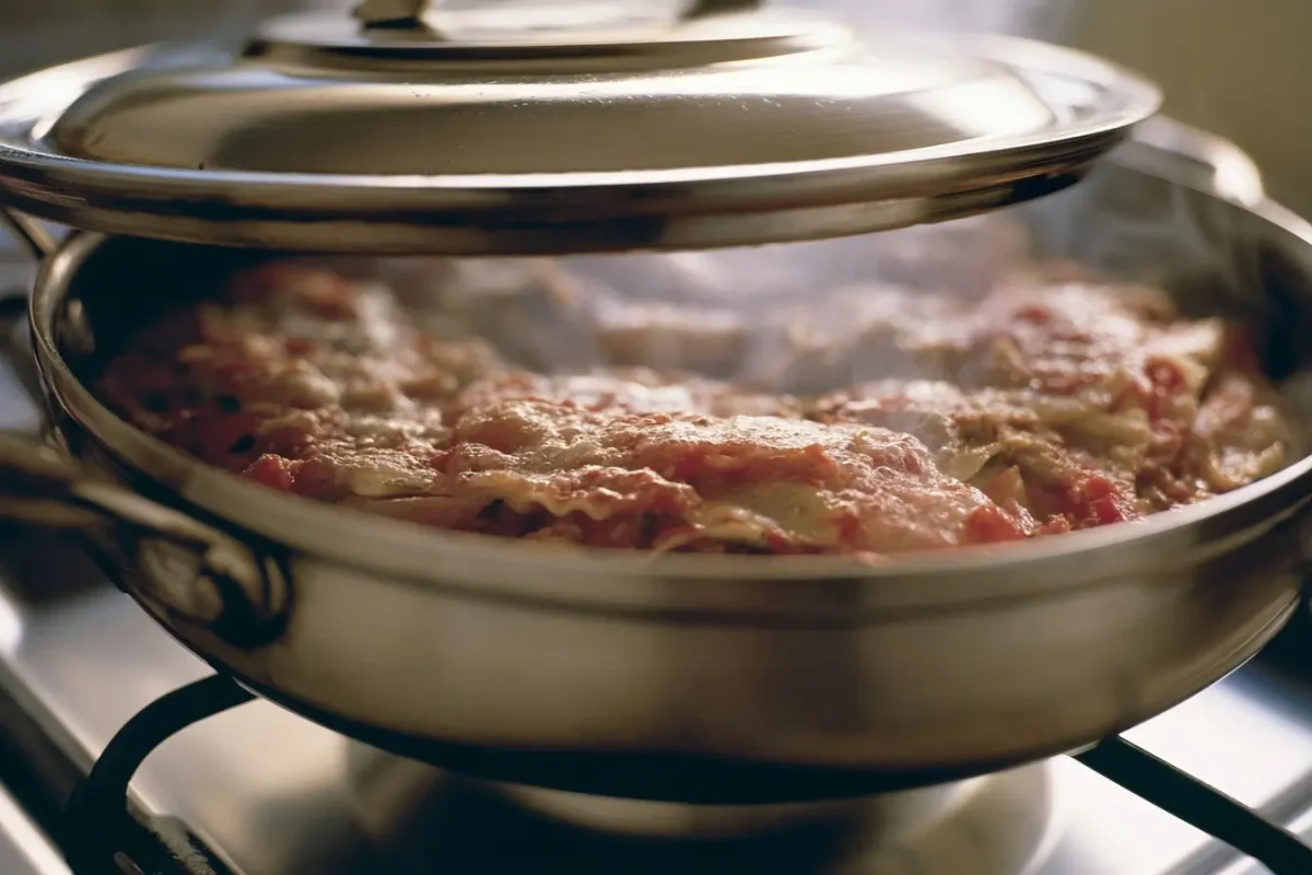 Lasaña fácil en sartén: receta rápida sin horno